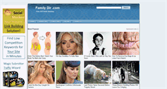 Desktop Screenshot of familydir.com